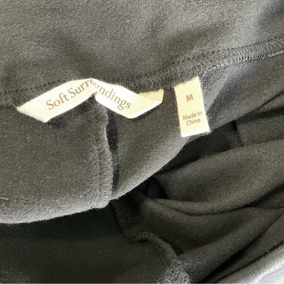 Soft surroundings Faux Leather Leggings blank Medium new with tags B63 - Picture 10 of 11